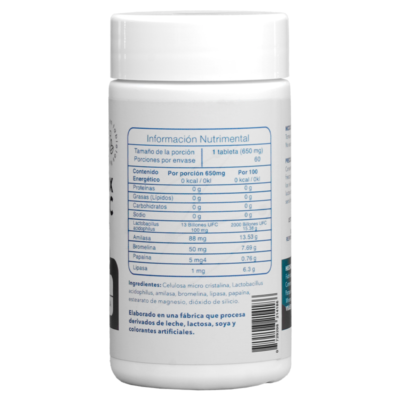 Enzime mix + PROBIOTIC 60 Tabletas (Enzimas Digestivas)