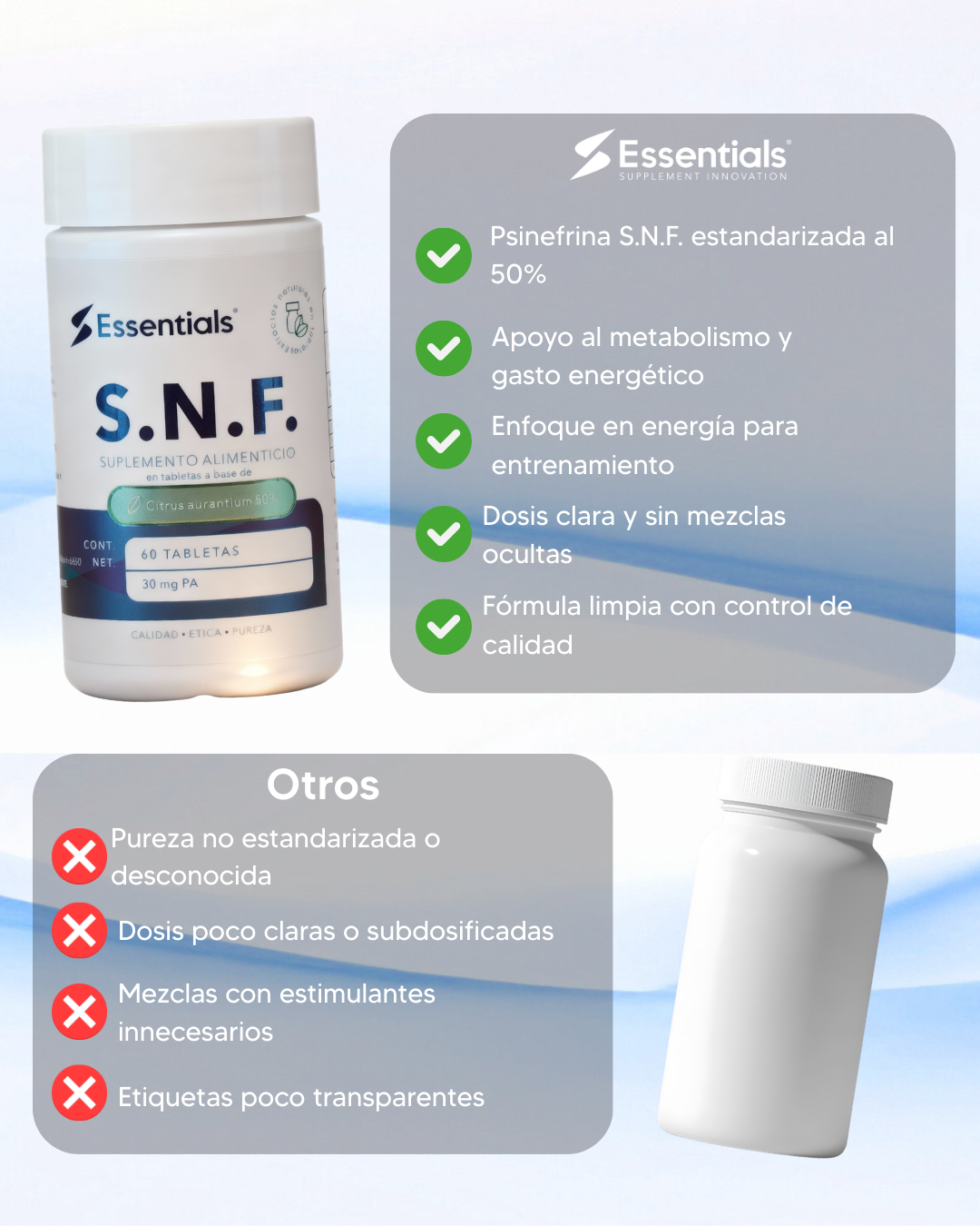 Psinefrina S.N.F. 50% 60 Tabletas