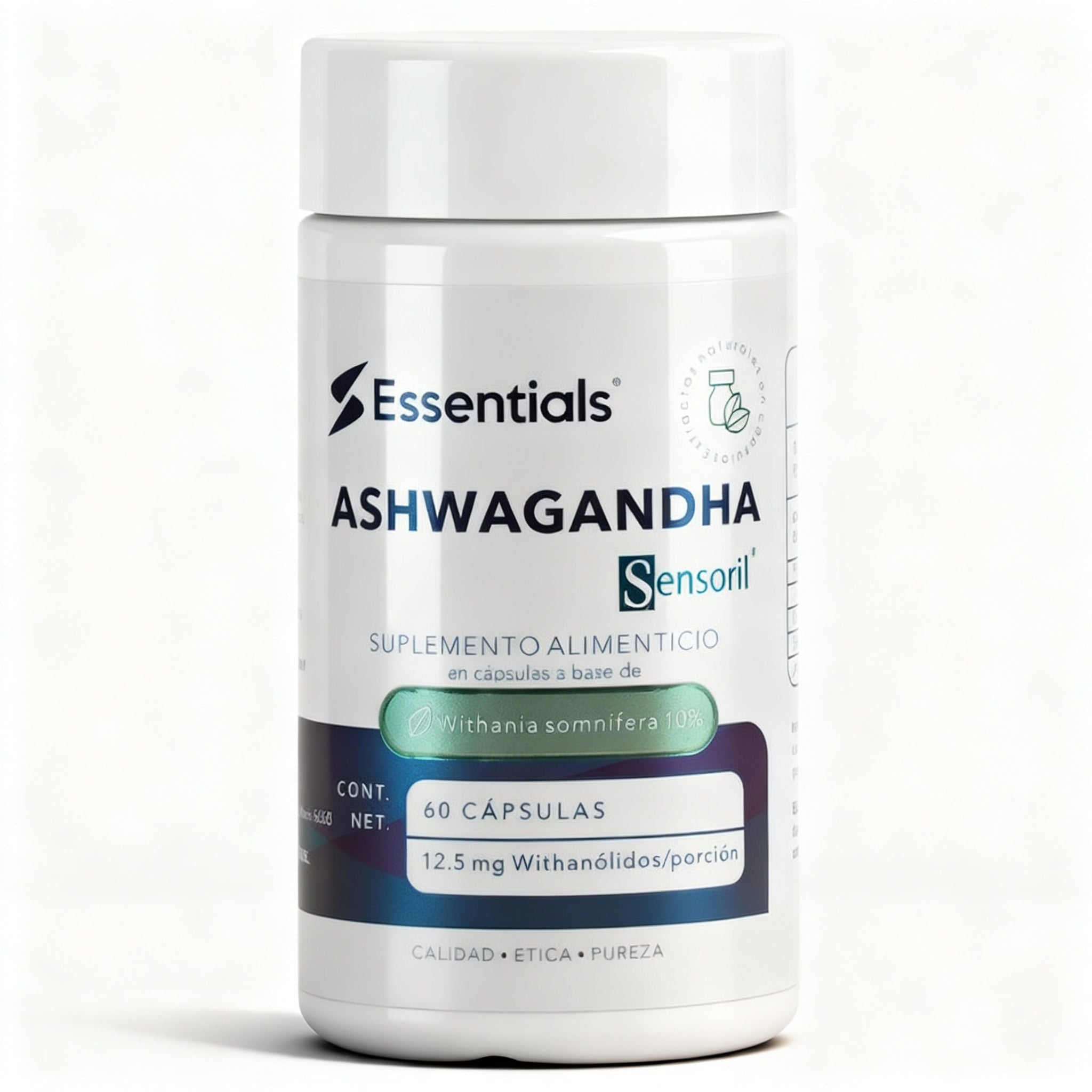 Ashwagandha Sensoril 10% 60 Cápsulas - Essentials