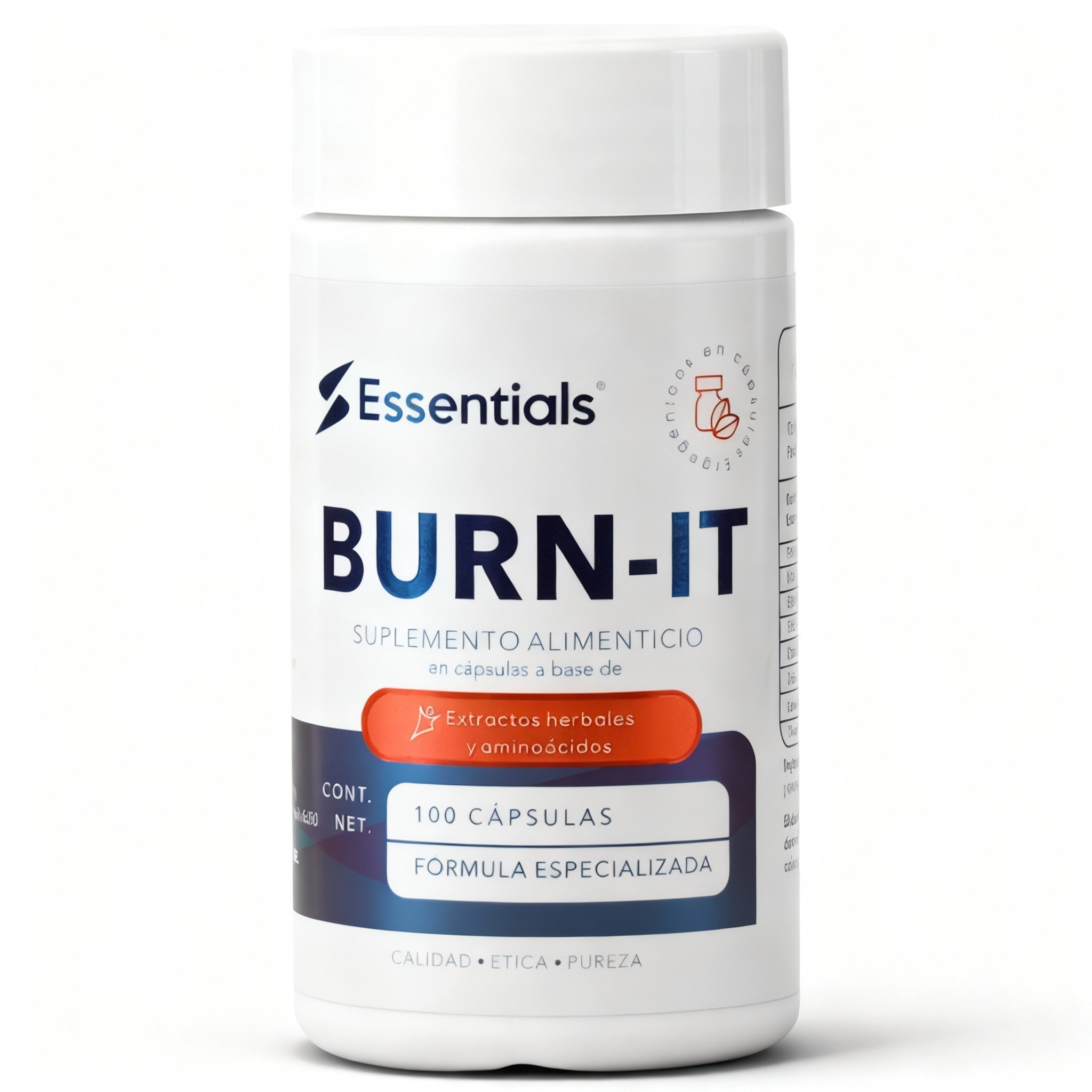 Burn It Termogénico 100 Cápsulas - Essentials