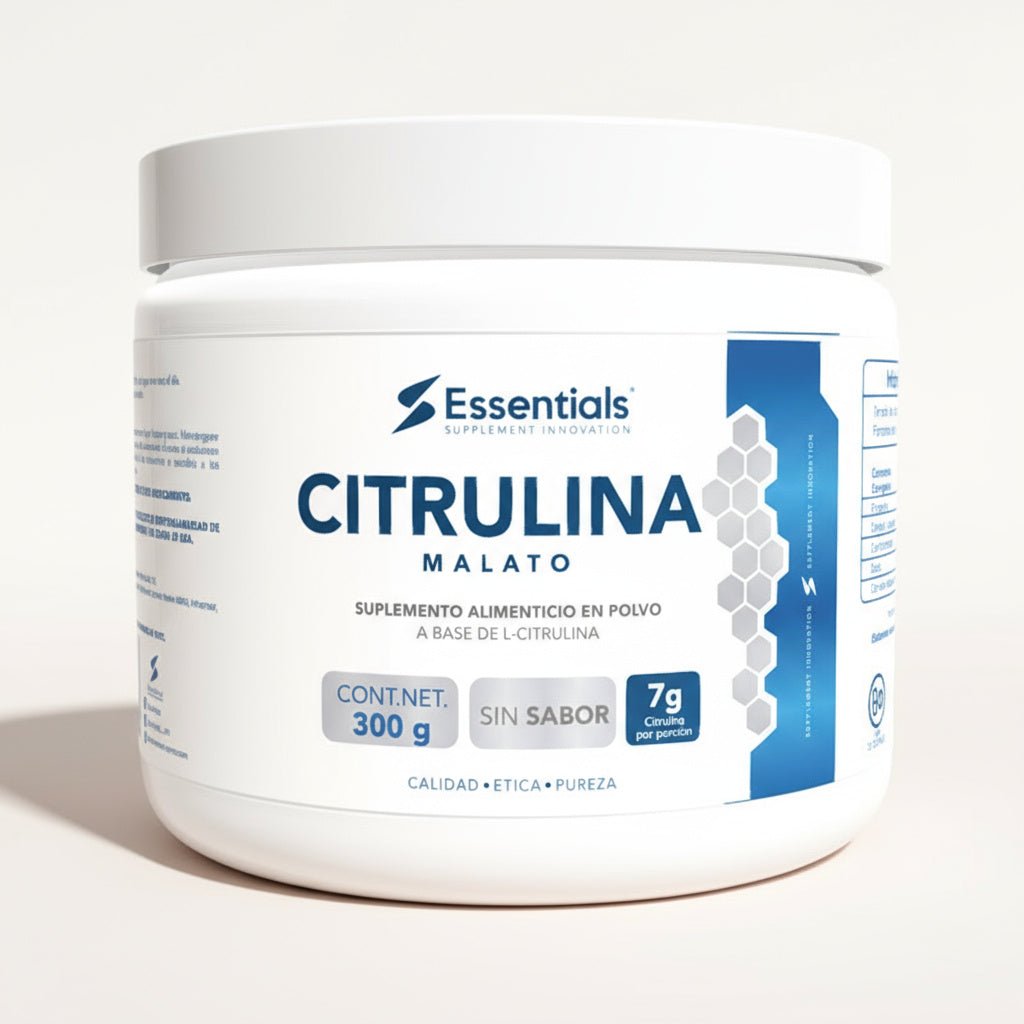 Citrulina Malato 7.1gr - Mejor rendimiento - Essentials