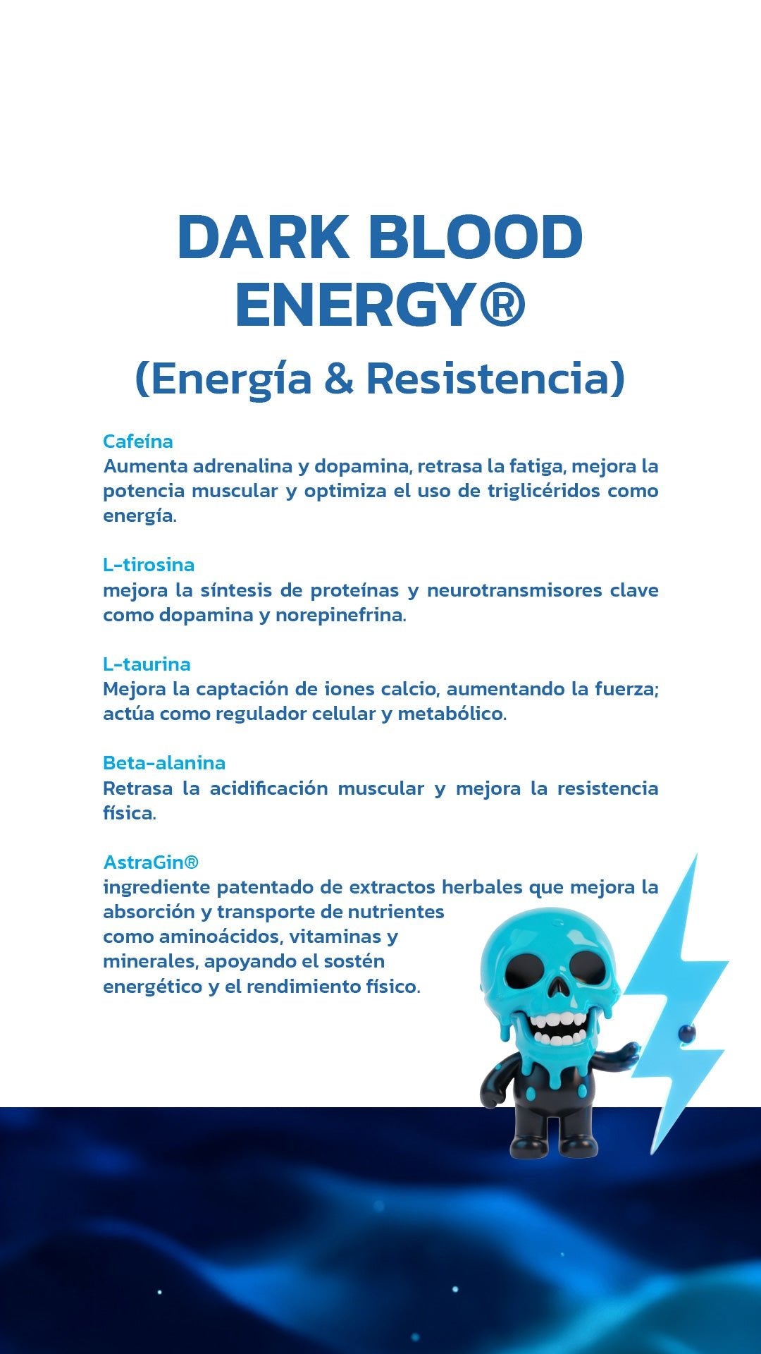 💀Dark Blood Pre - entreno | Focus Energy Pump - Essentials