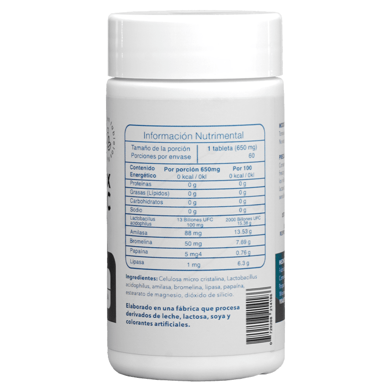Enzime mix + PROBIOTIC 60 Tabletas (Enzimas Digestivas) - Essentials