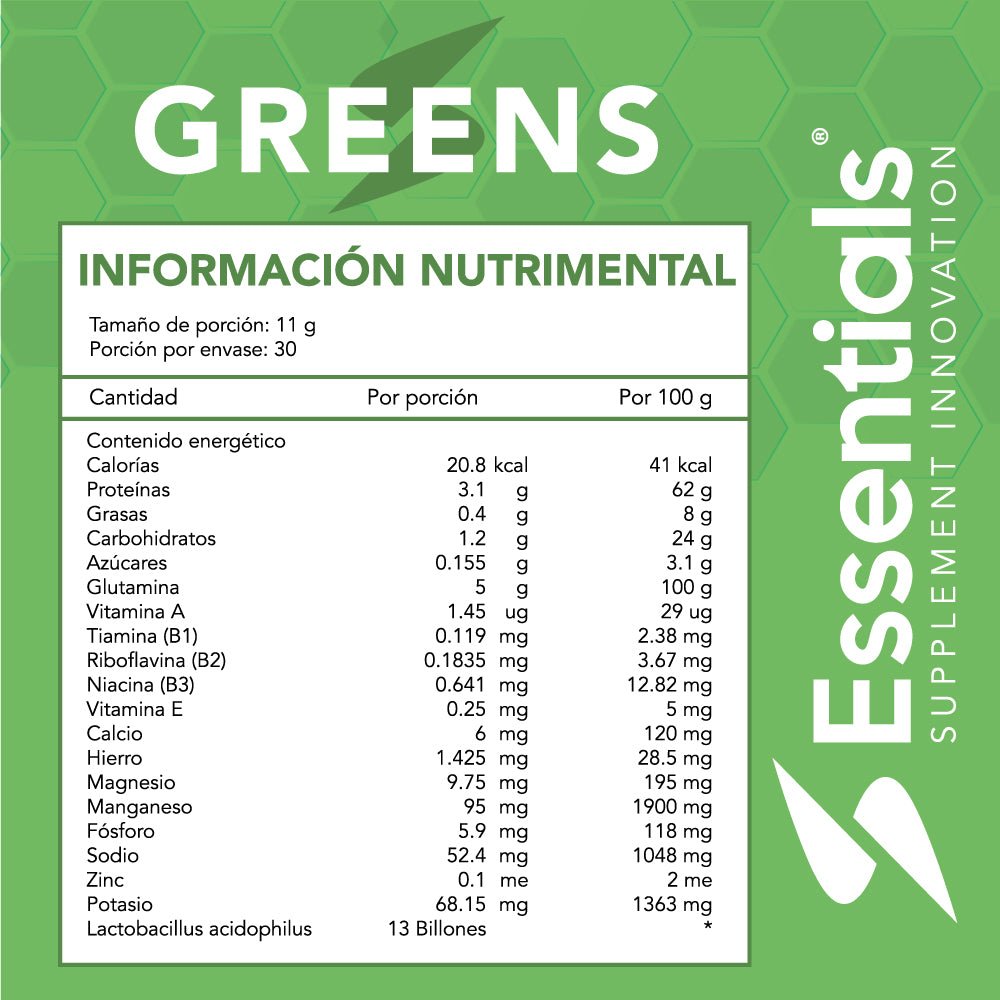 Greens - 30 Servs - Essentials