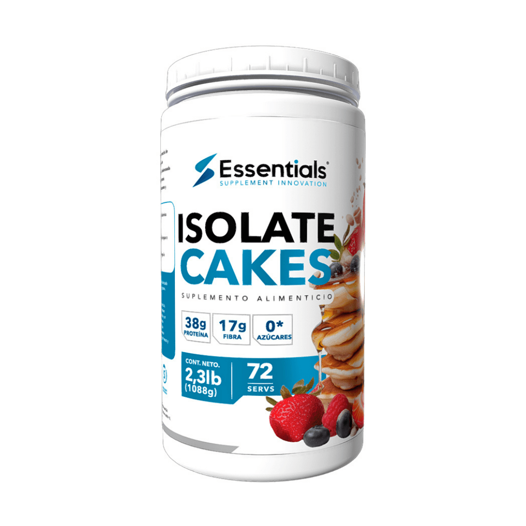 Harina para hot cakes con proteína Isolate Cakes 2.3 Lb - Essentials