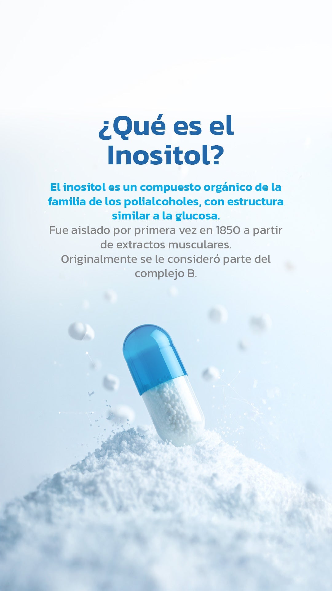 Inositol 2gr - 50 Serv sin sabor - Essentials