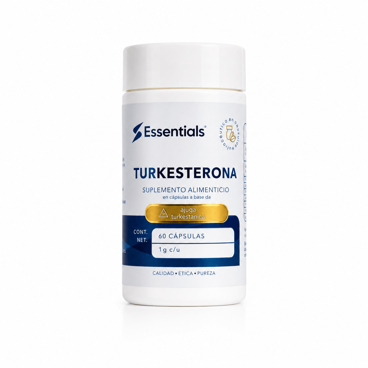 Turkesterona - 60 Cápsulas - Essentials