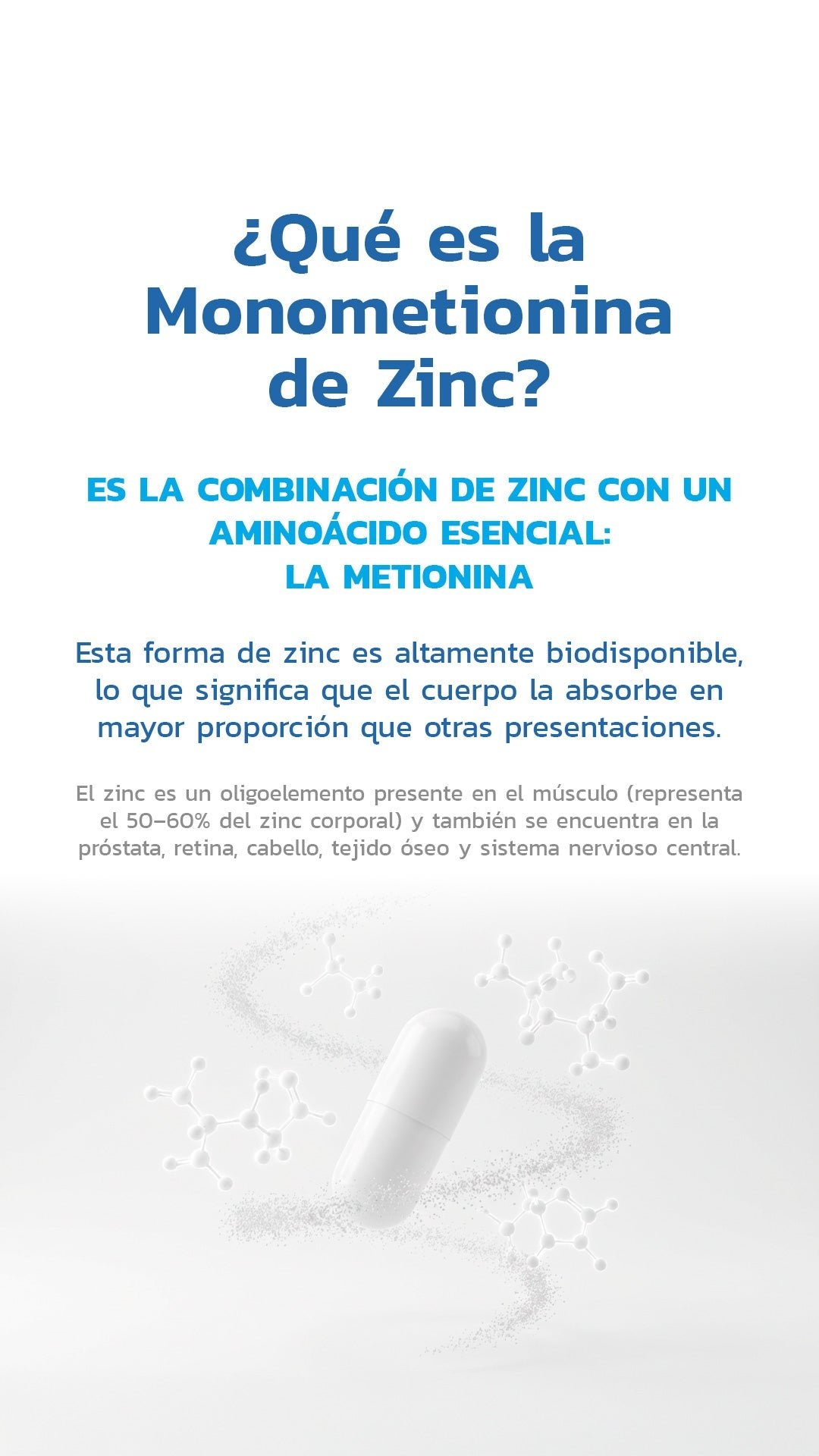 Zinc OptiZinc®️ 50mg 60 Cápsulas - Essentials
