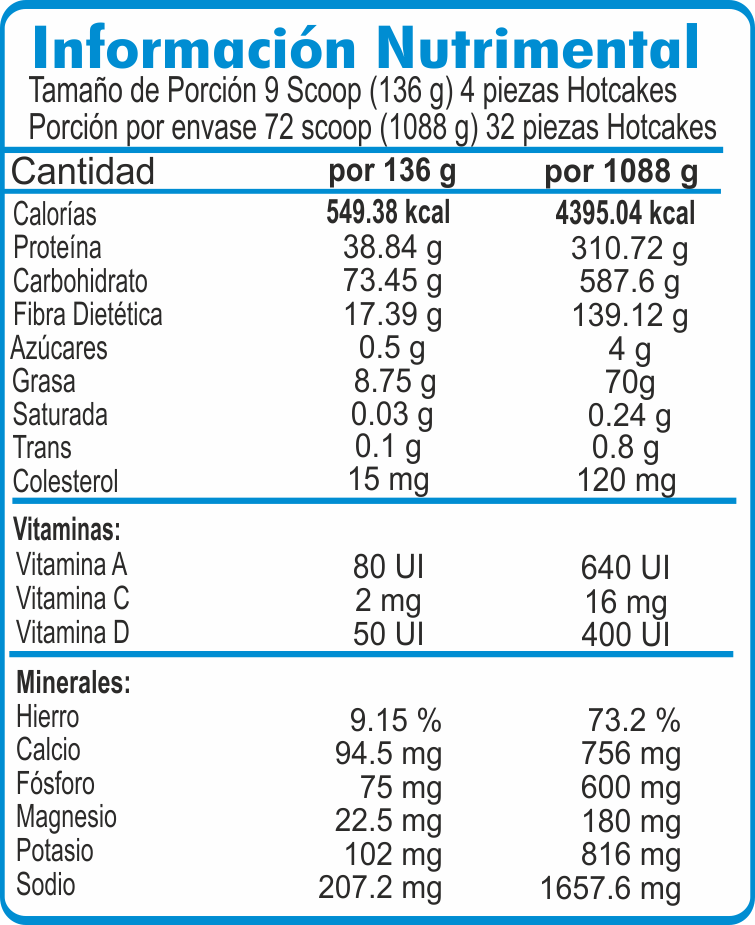 Isolate cakes - Harina para postres con proteína