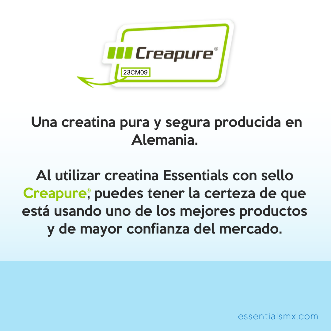 Creatina Monohidrato Essentials //  (Creapure®️)