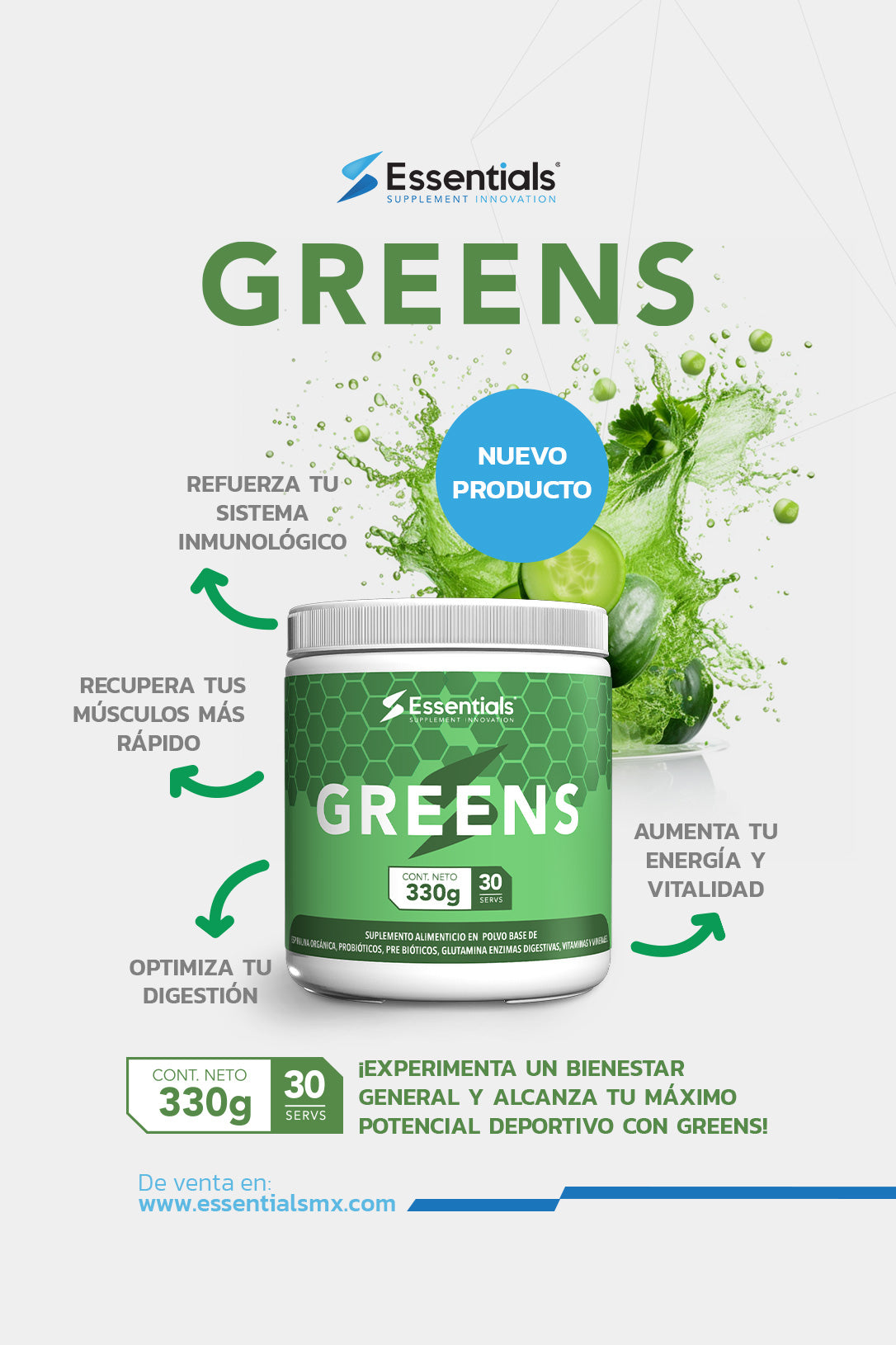 Greens - 30 Servs