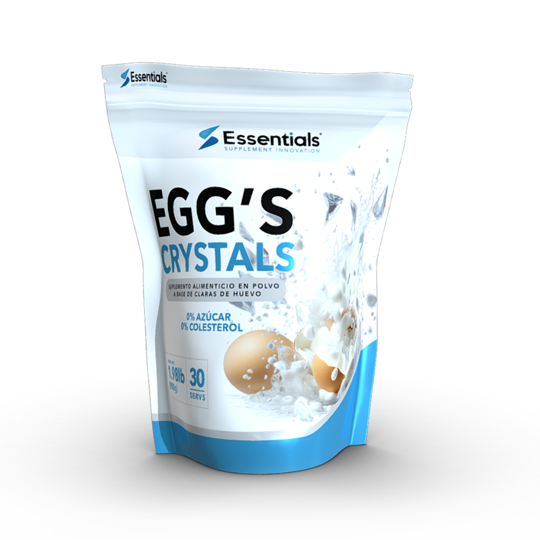 Proteína de clara de huevo Egg´s Crystals 1.98 Lb en polvo