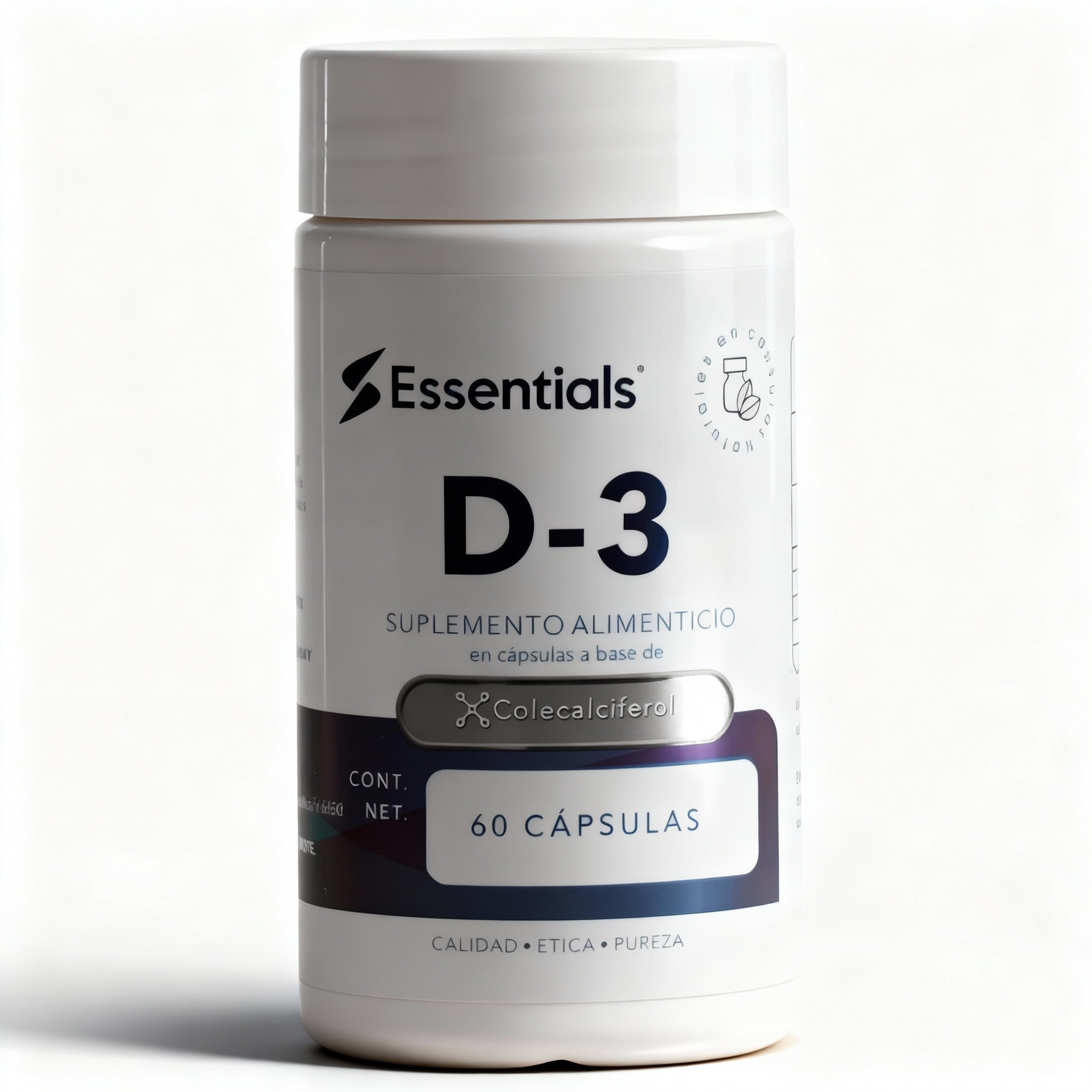 Vitamina D3 5000UI 60 Cápsulas