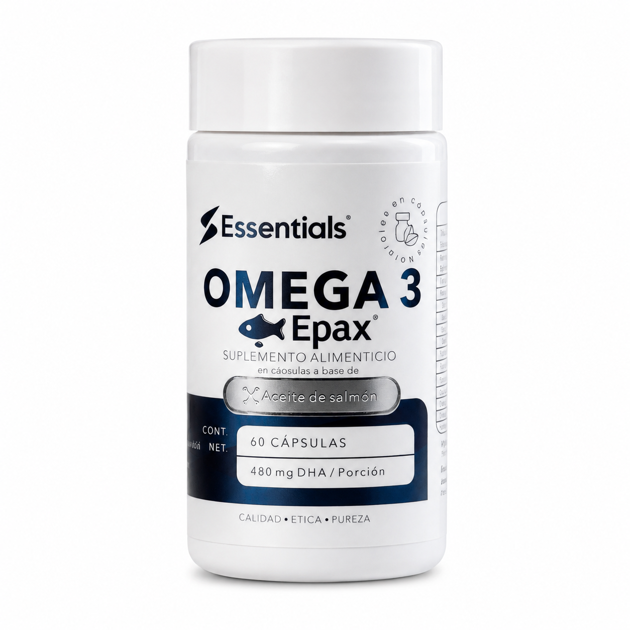 Omega 3 Epax 480mg DHA 60 Cápsulas