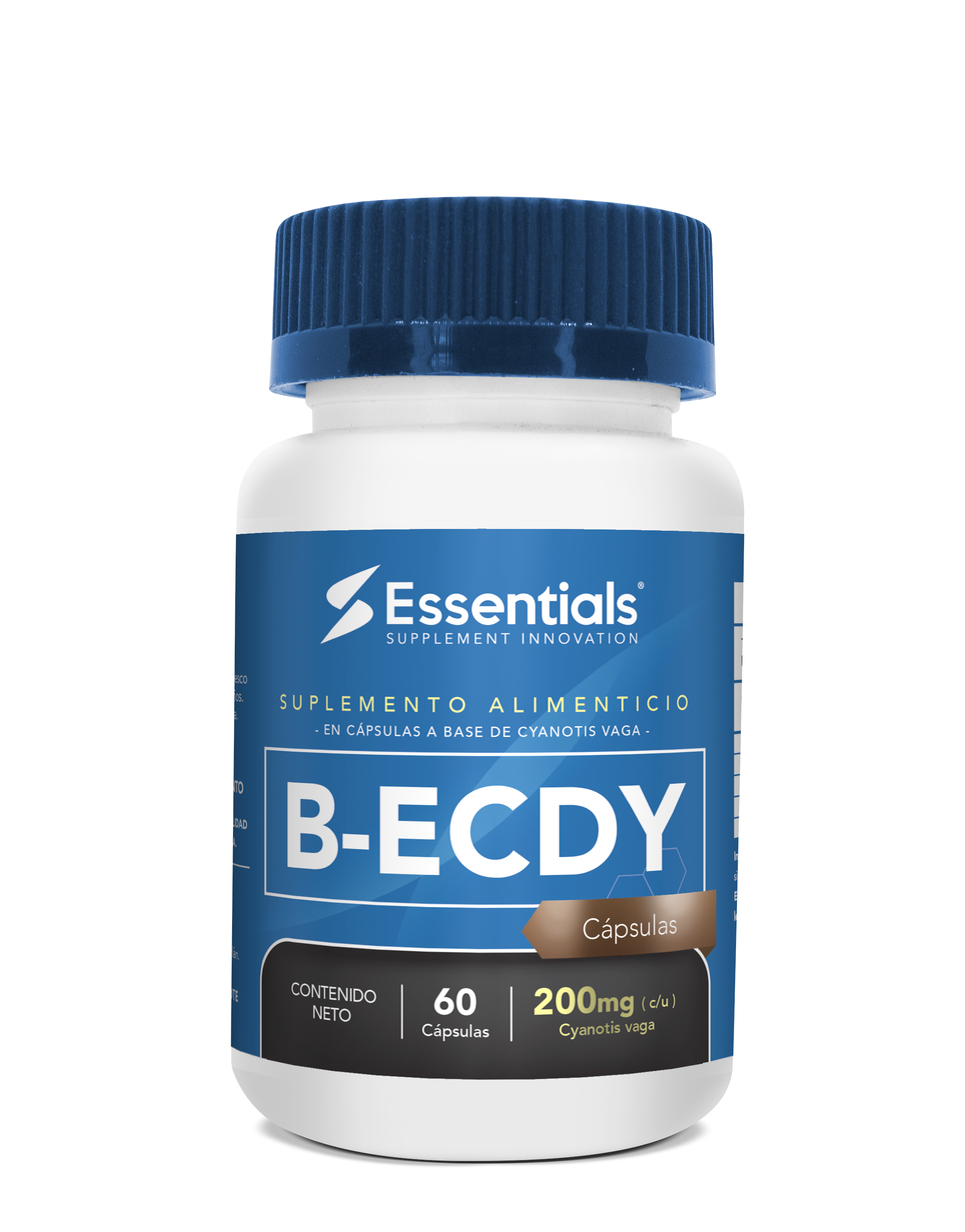 B-Ecdysterone 90% 200mg - 60 capsulas