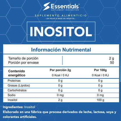 Inositol  2gr - (50Serv sin sabor)