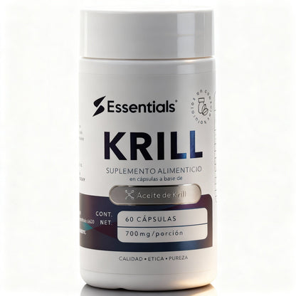 Aceite De Krill 700mg 60 Cápsulas - Essentials
