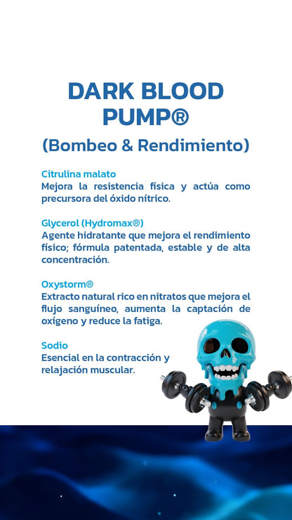 💀Dark Blood Pre - entreno | Focus Energy Pump - Essentials