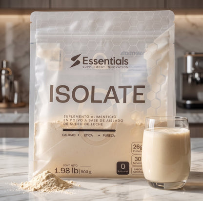 Isolate Sabor Natural 900g - Essentials