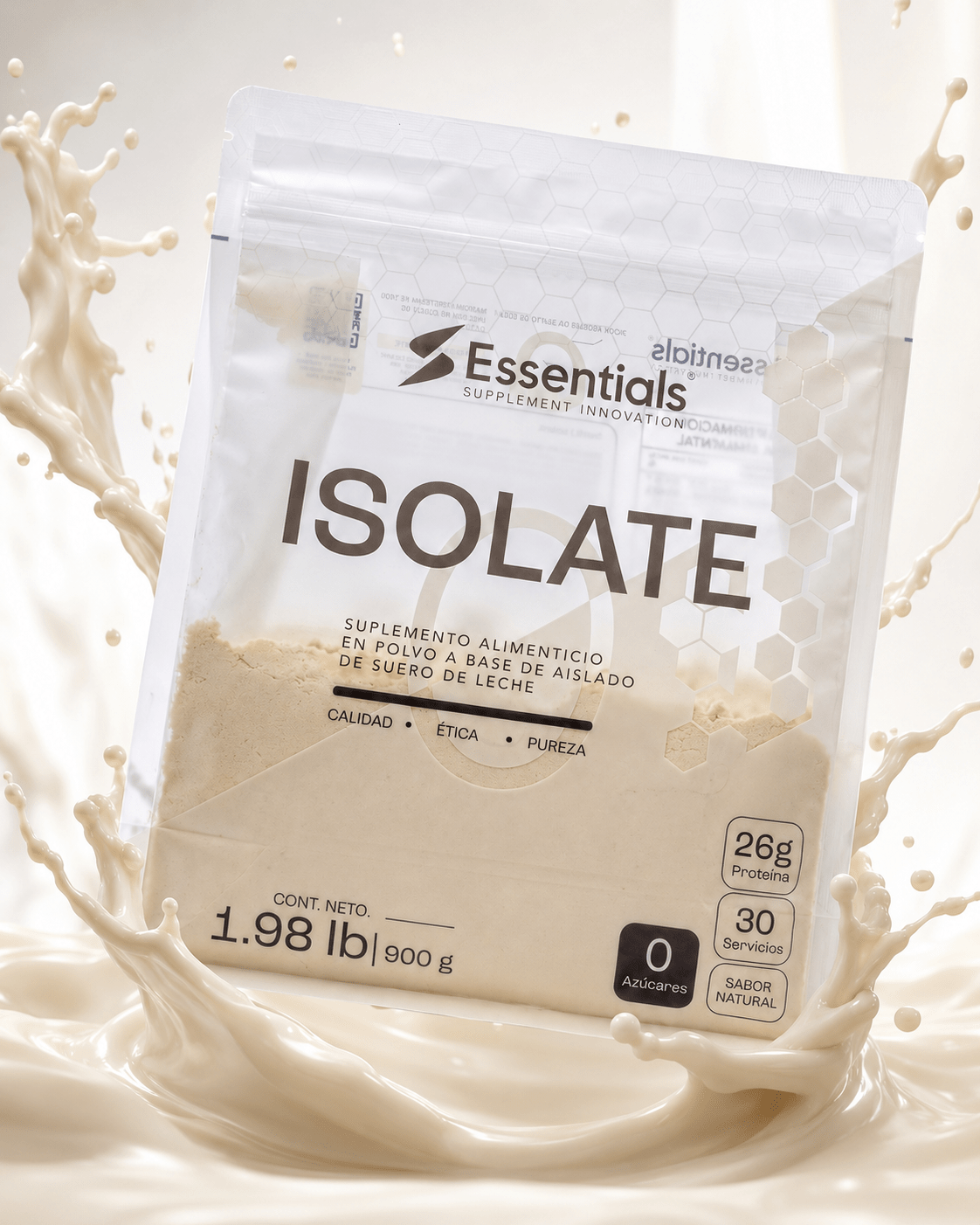 Isolate Sabor Natural 900g - Essentials