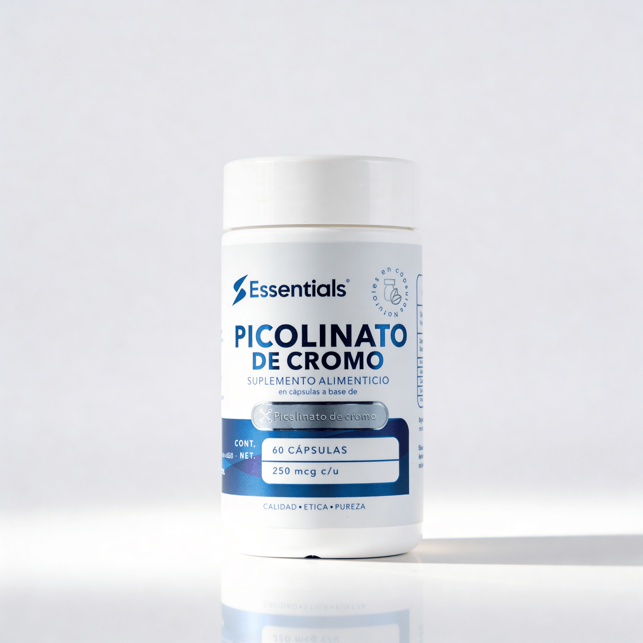 Picolinato De Cromo - 60 Caps - Essentials