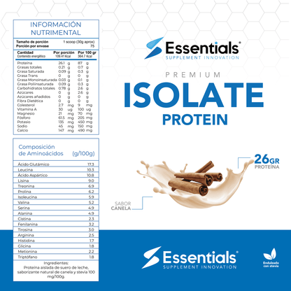 Proteína Isolate 5 Lb - Essentials