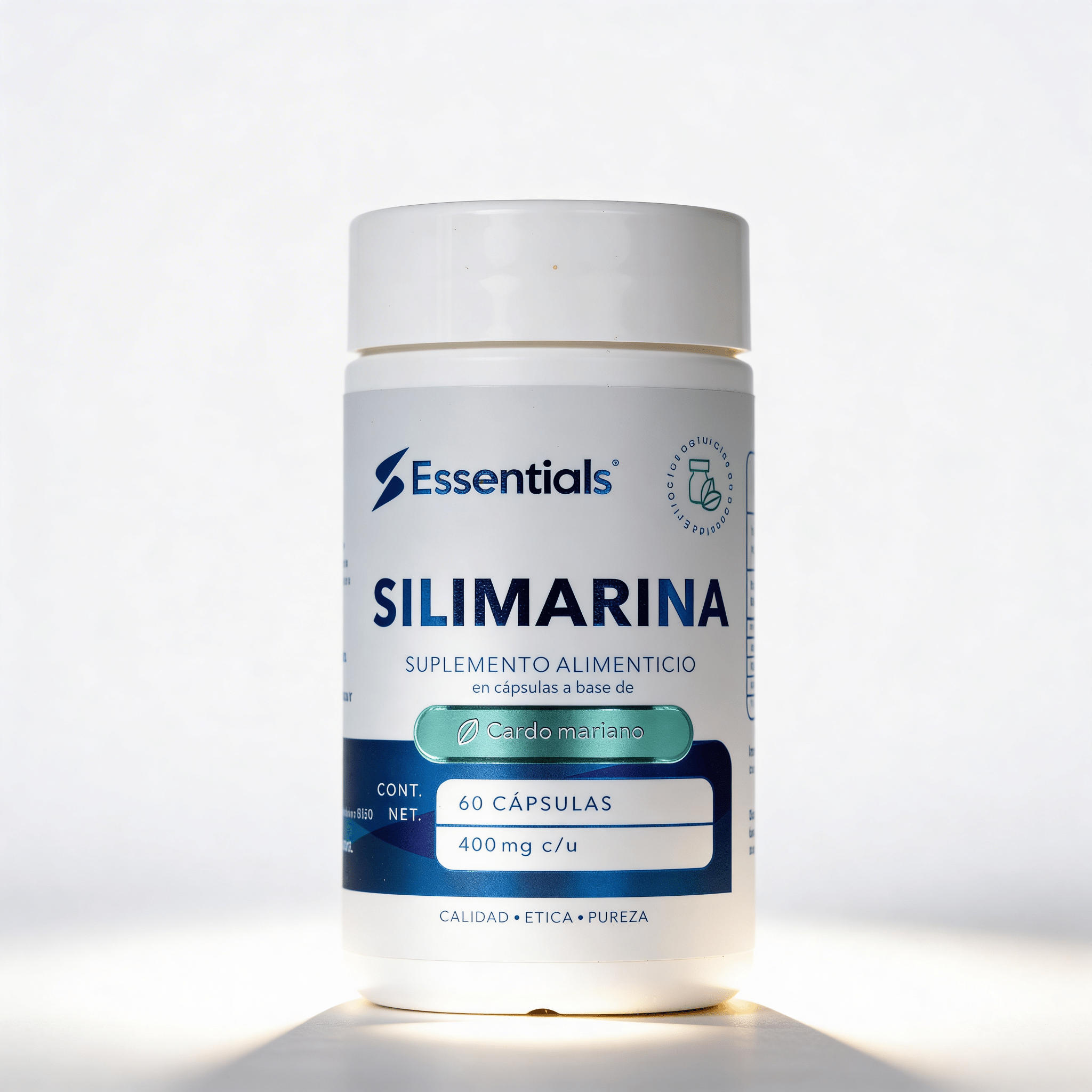 Silimarina 400mg 60 capsulas - Essentials