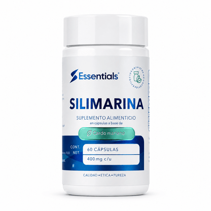 Silimarina 400mg 60 capsulas - Essentials