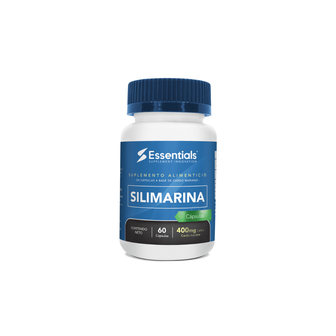 Silimarina 400mg 60 capsulas - Essentials