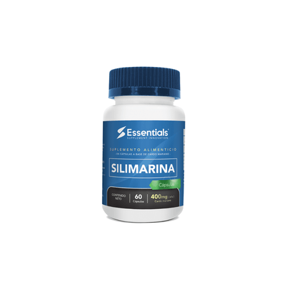 Silimarina 400mg 60 capsulas - Essentials