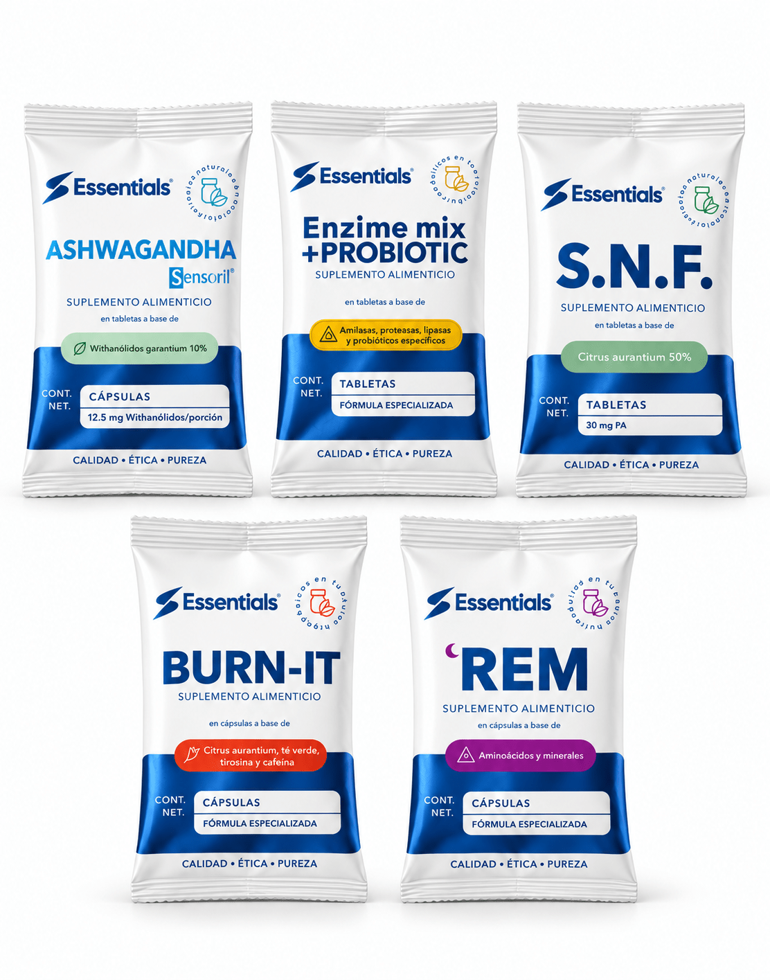 Sobres muestras Essentials - Essentials