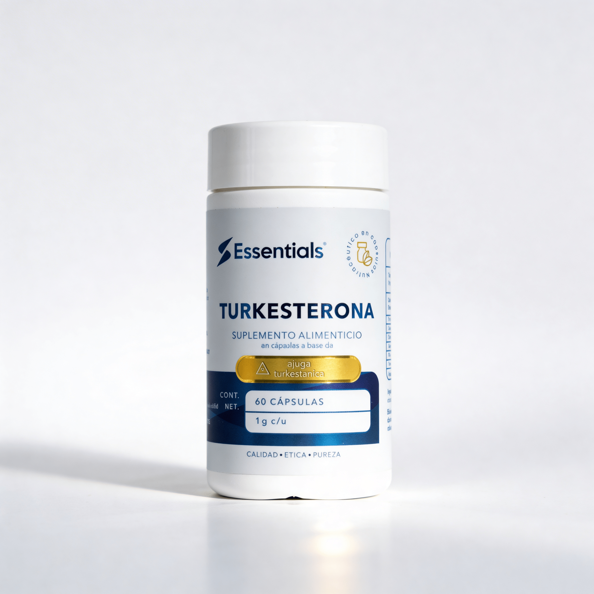 Turkesterona - 60 Cápsulas - Essentials