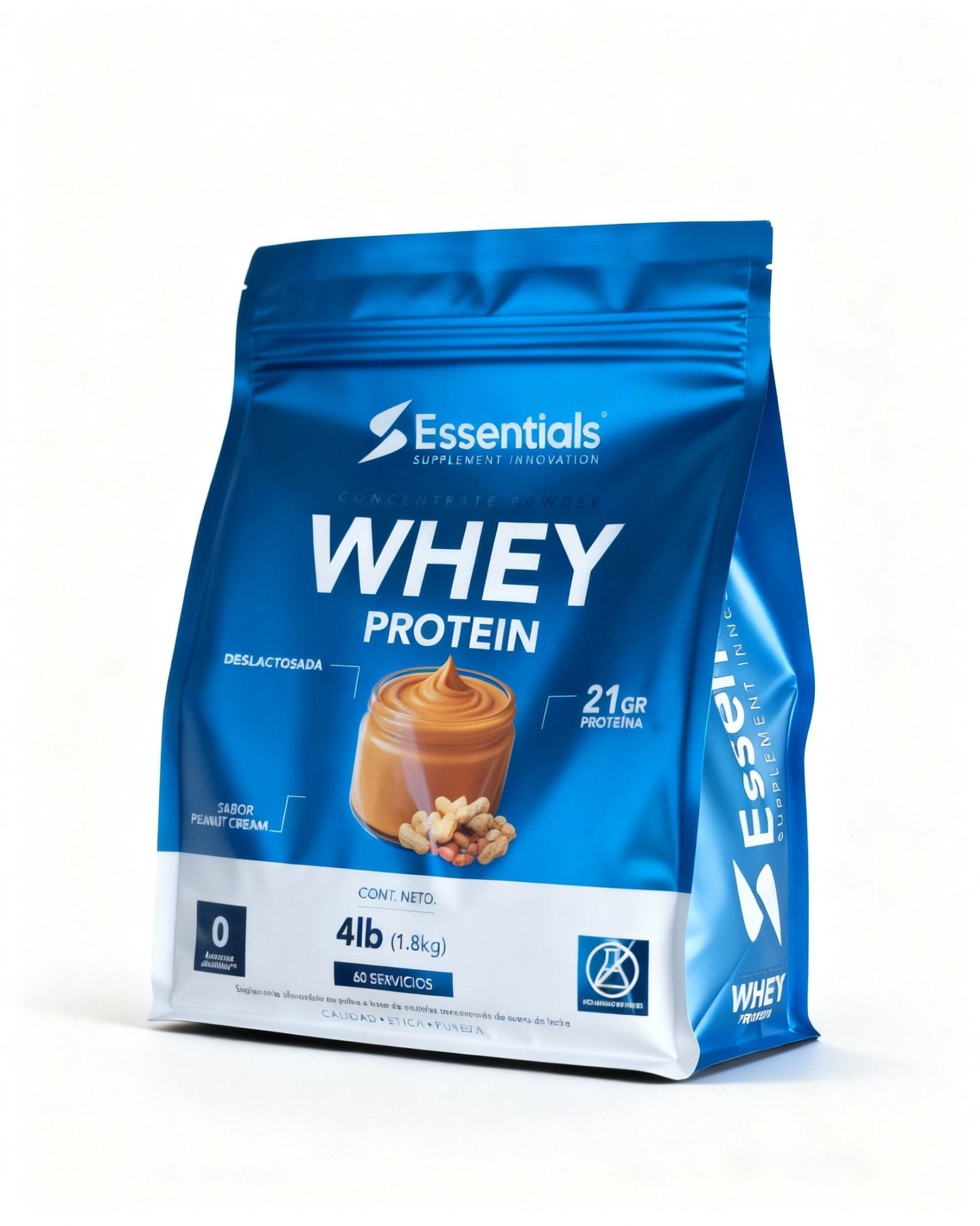 Whey Protein 4 Lb Powder - Essentials