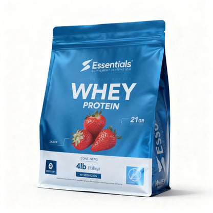 Whey Protein 4 Lb Powder - Essentials