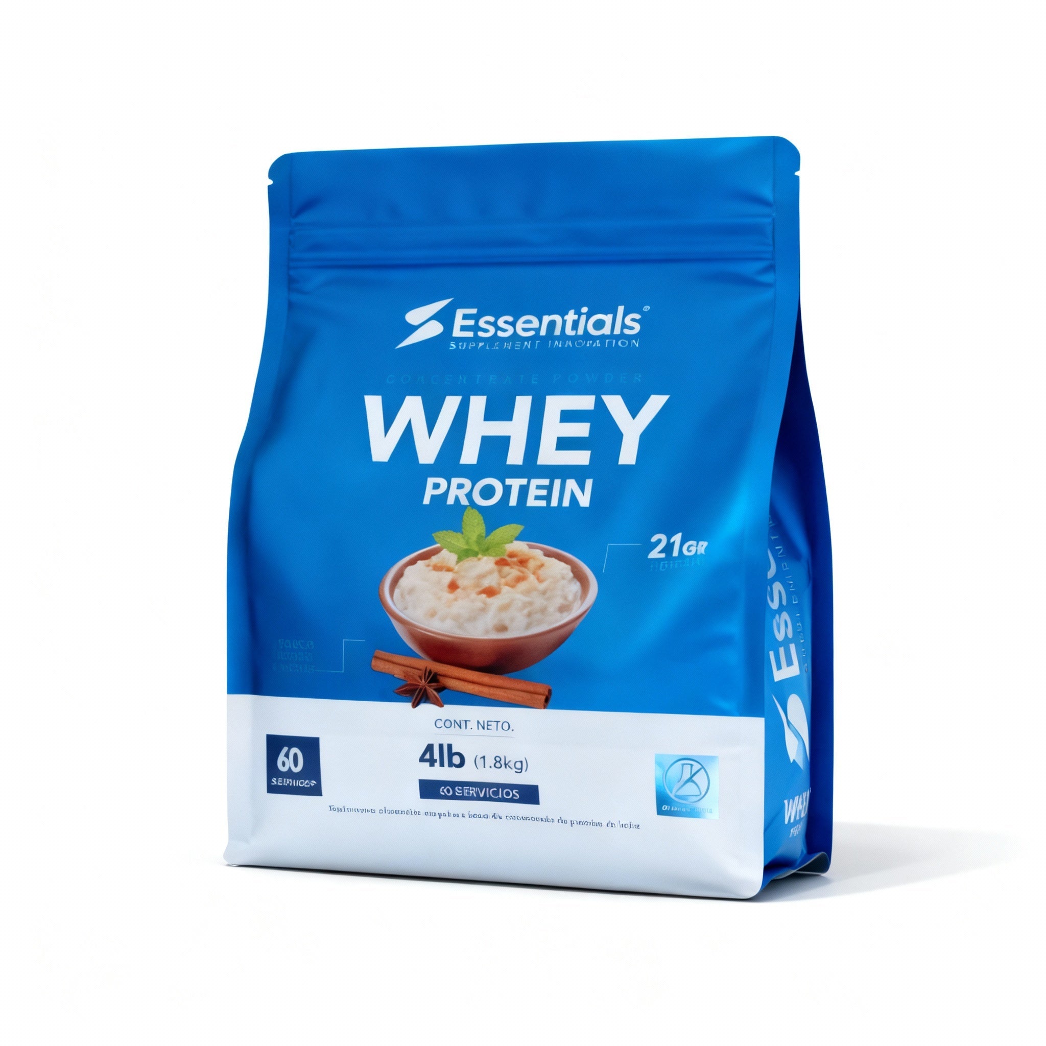 Whey Protein 4 Lb Powder - Essentials
