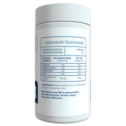 Zinc OptiZinc®️ 50mg 60 Cápsulas - Essentials