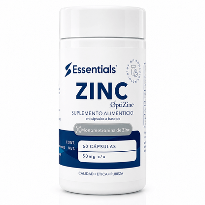 Zinc OptiZinc®️ 50mg 60 Cápsulas - Essentials