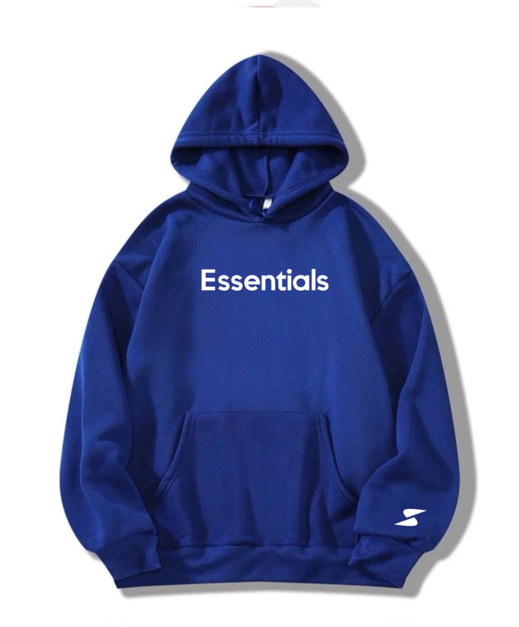 Hoodie clásica azul (sudadera)