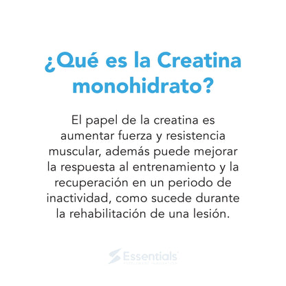 Creatina Monohidrato 1.1lb - Essentials