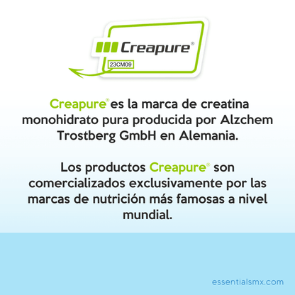 Creatina Monohidrato Essentials // (Creapure®️) - Essentials