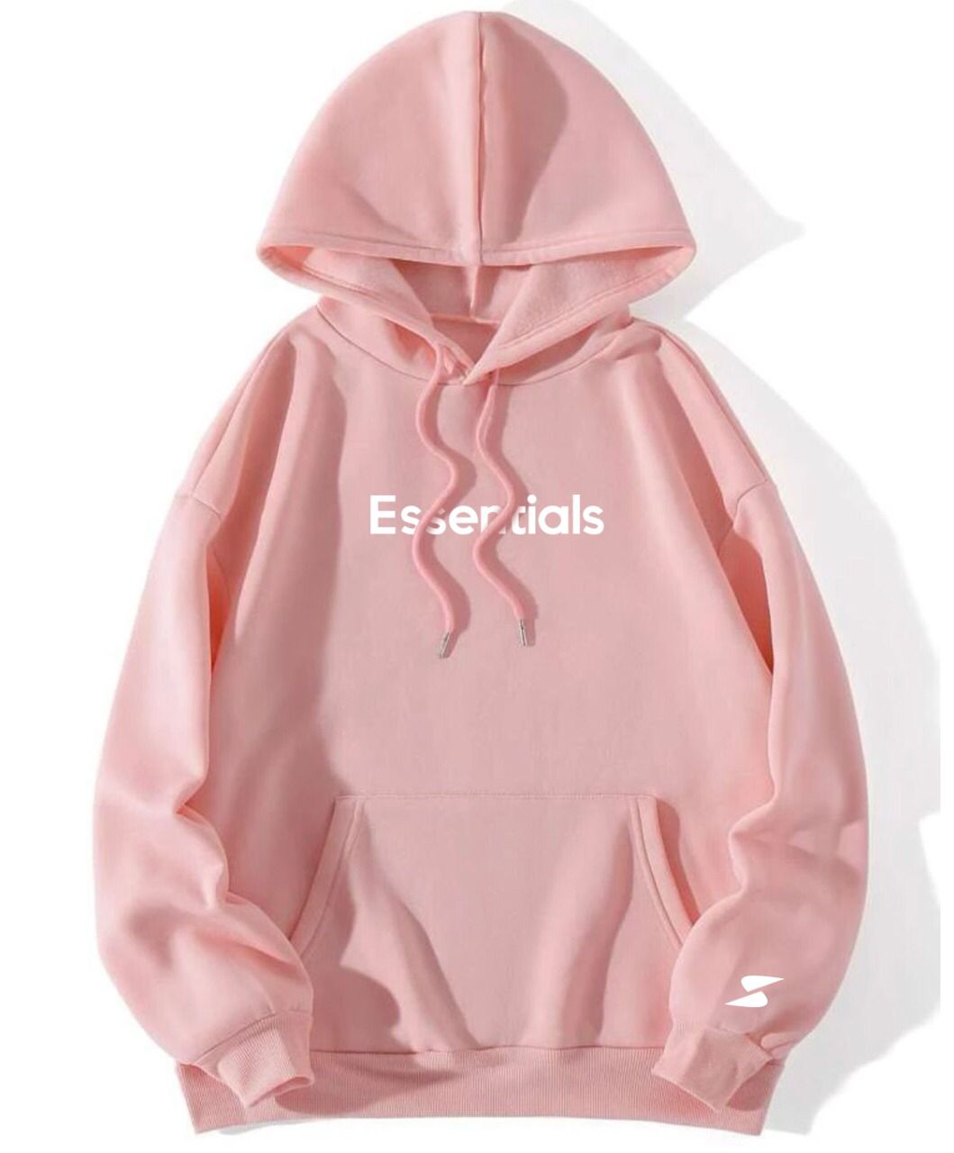 Hoddie clásica color salmón (sudadera) - Essentials
