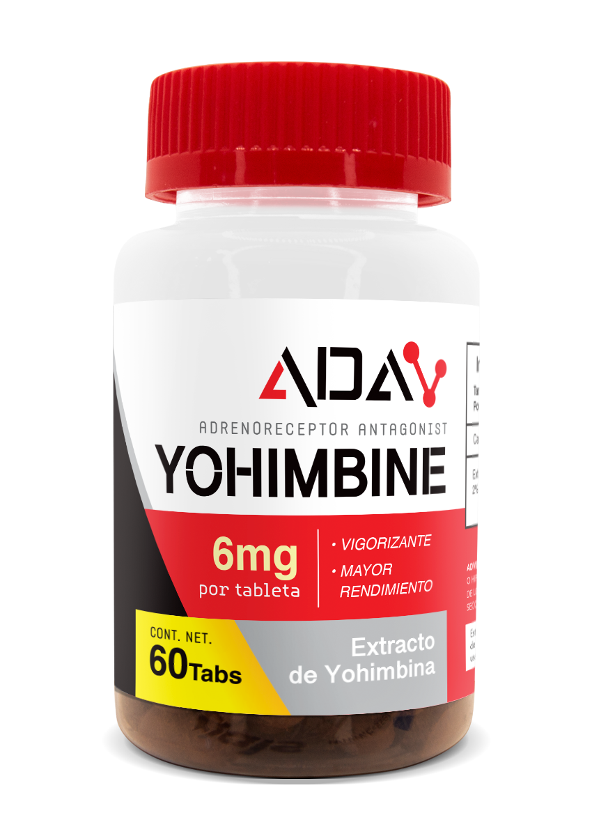 Yohimbine 6mg (60 Tabletas)